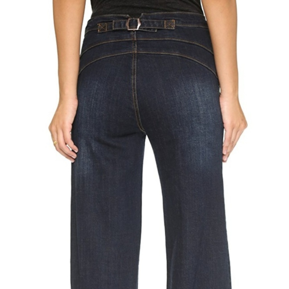 Free People wide flare leg festival jeans Bewick